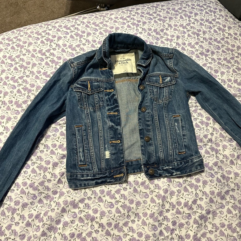 abercrombie & fitch denim jacket
